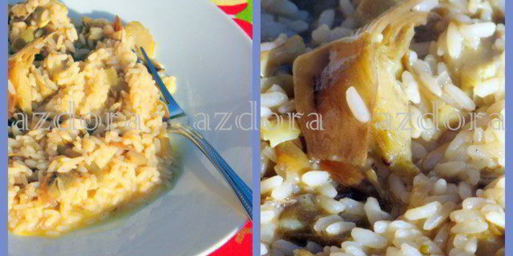 Рецепт ризотто с артишоками