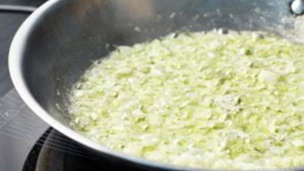 ризотто с белым вином и пармезаном