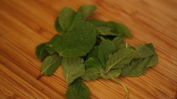 ризотто с фенхелем, цукини и мятой