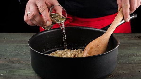 ризотто с креветками