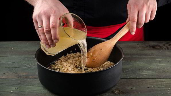 ризотто с креветками