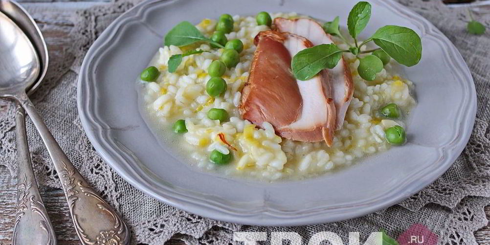 Рецепт ризотто с курицей