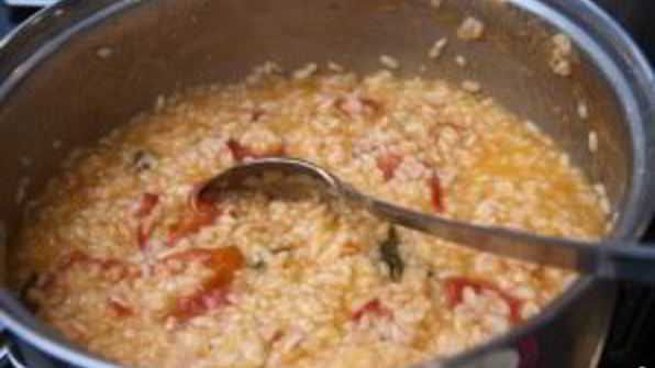 ризотто с помидорами
