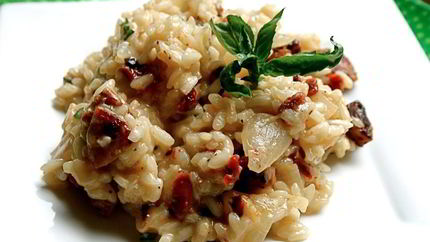 Ризотто с сосиской