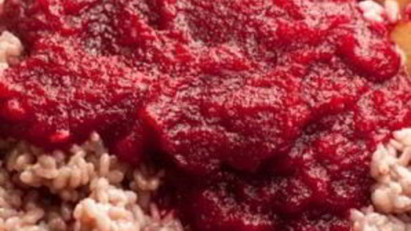 ризотто со свеклой