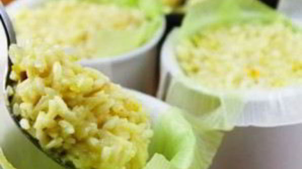 ризотто в луке-порее