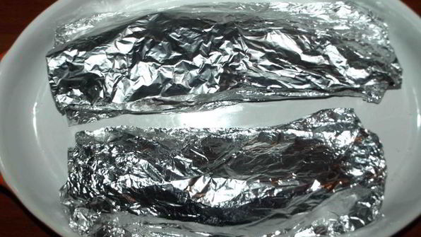 форель в имбирно-лимонном маринаде, запеченная в фольге