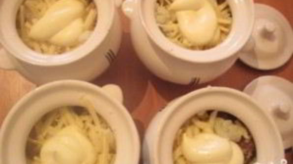 горбуша в горшочках