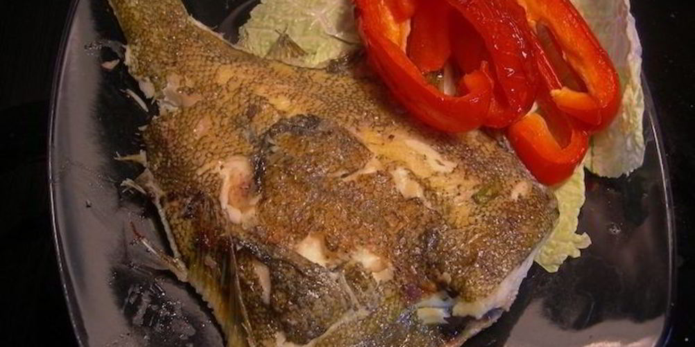 Рецепт камбалы на гриле