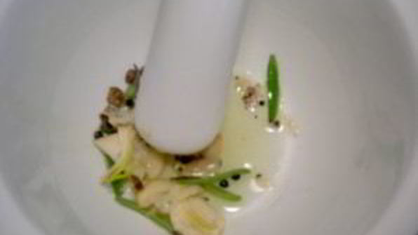 камбала на гриле