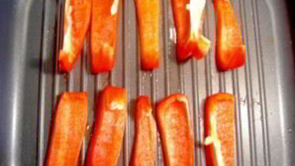 камбала на гриле