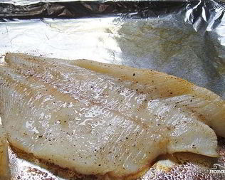 Камбала на пару