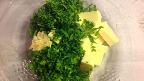 мидии, запеченные в створках