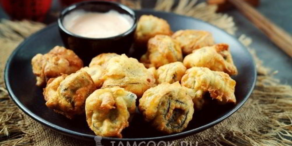 Рецепт рапанов в кляре