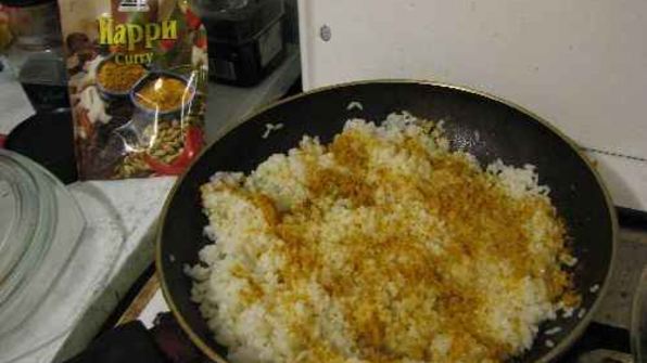 рыба запеченая с рисом-карри