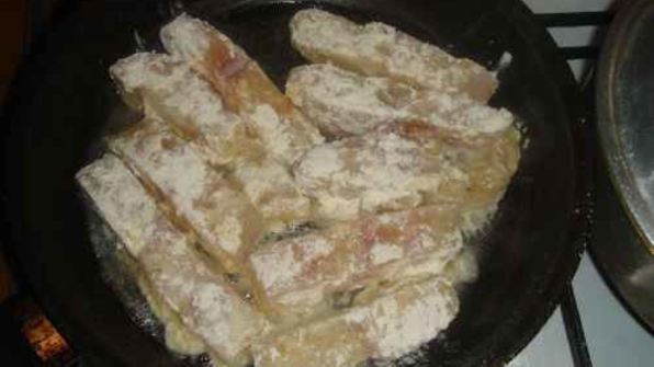 рыба жареная в кляре
