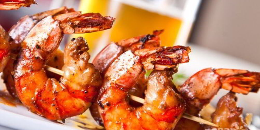 Рецепт тигровых креветок на гриле