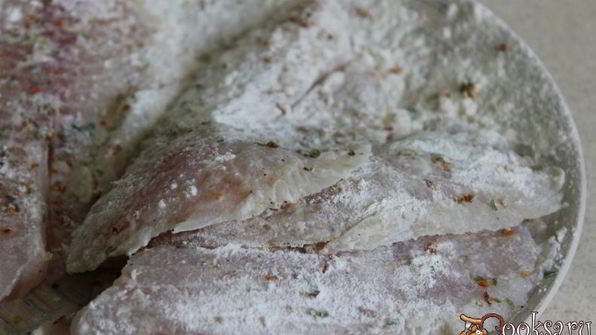 тилапия в хрустящей панировке