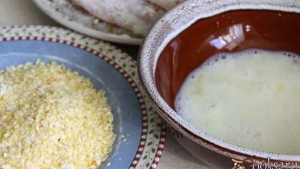 тилапия в хрустящей панировке