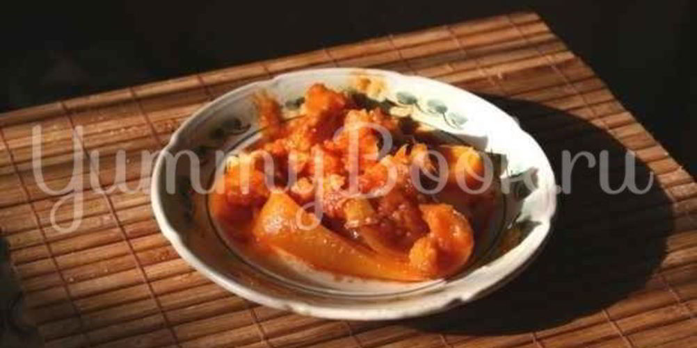 Рецепт трески в томатном соусе