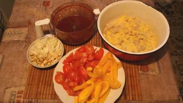 треска в томатном соусе