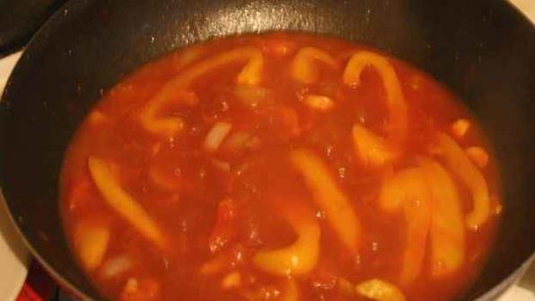 треска в томатном соусе