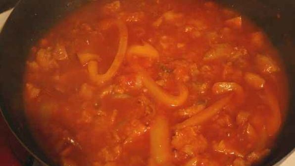 треска в томатном соусе