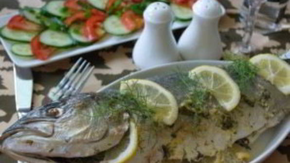 тунец в фольге в духовке