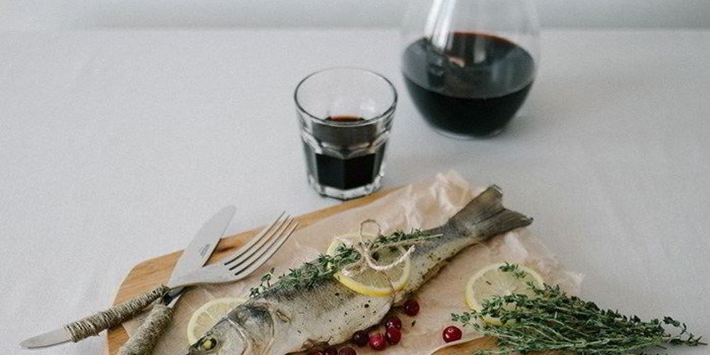 Рецепт запеченного в фольге сибас