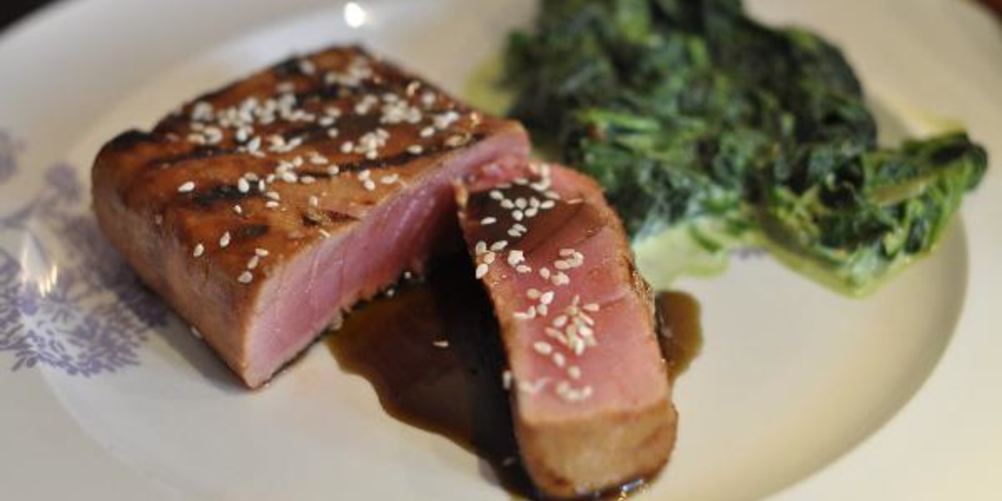 Рецепт жареного тунца