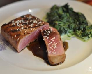 Жареный тунец