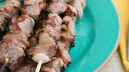 Кавказский шашлык из свинины