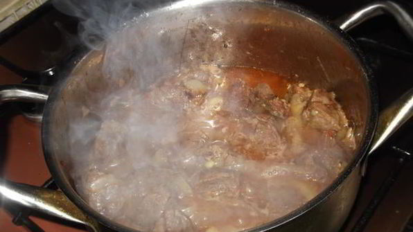 хазани хоровац — шашлык в кастрюле