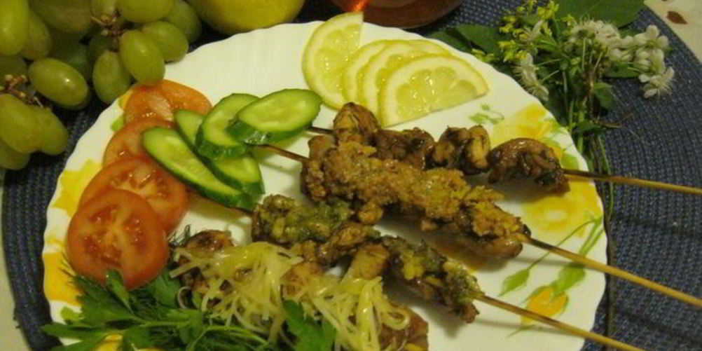 Рецепт куриного шашлыка