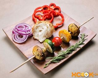 Овощной шашлык