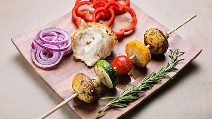 Овощной шашлык