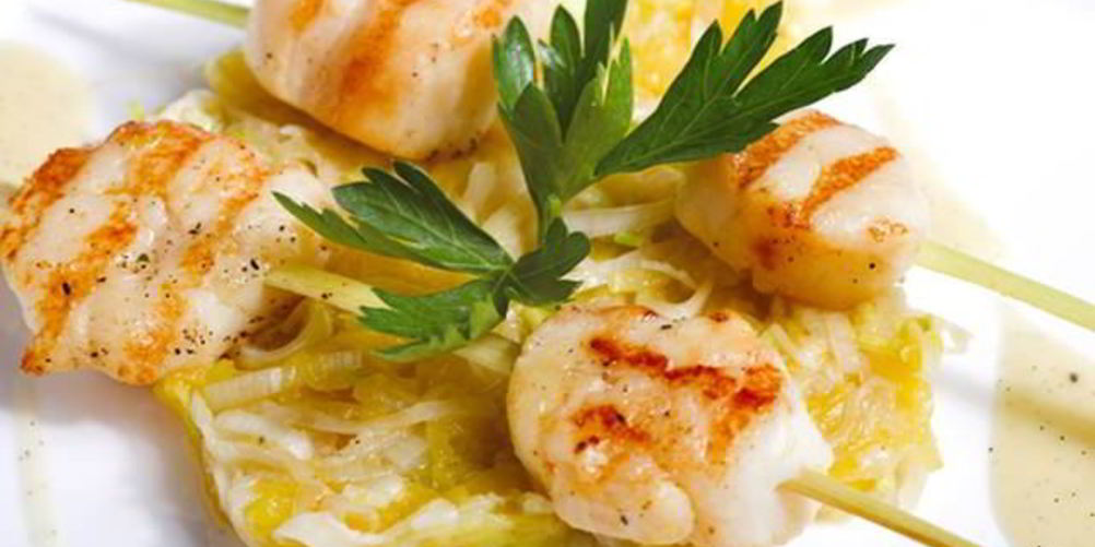 Рецепт шашлычков иза тресков с кокосовыма карри