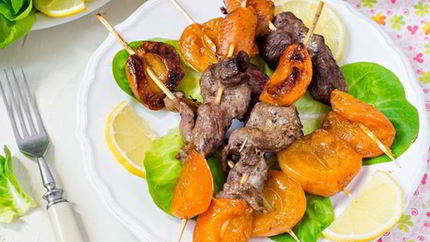 Шашлычки из утиных грудок