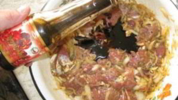 шашлык из баранины с лимоном