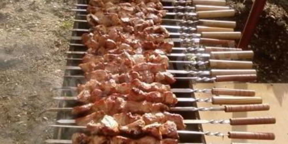 Рецепт шашлыка из говядины на мангале