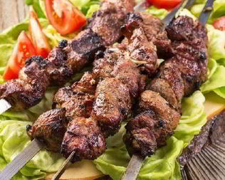 Шашлык из мяса ягненка