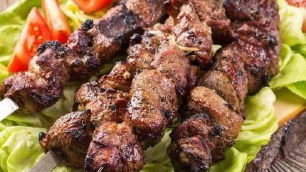 Шашлык из мяса ягненка