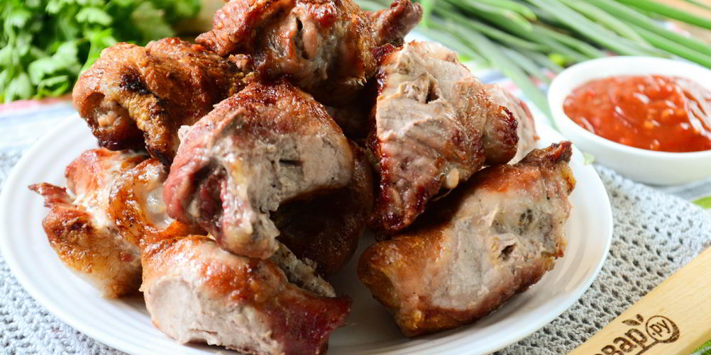 Рецепт шашлыка из свинины рулетиками