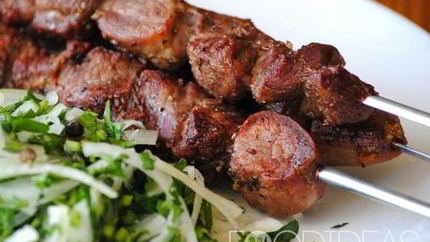 Шашлык из свинины в духовке