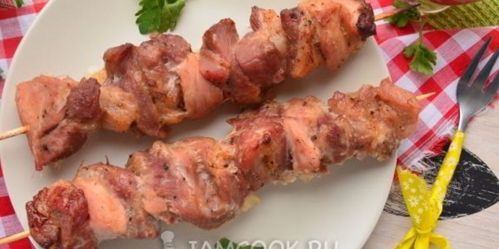 Рецепт шашлыка из свинины в фольге в духовке