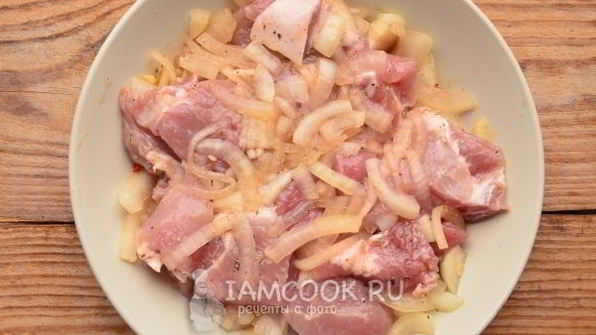 шашлык из свинины в фольге в духовке