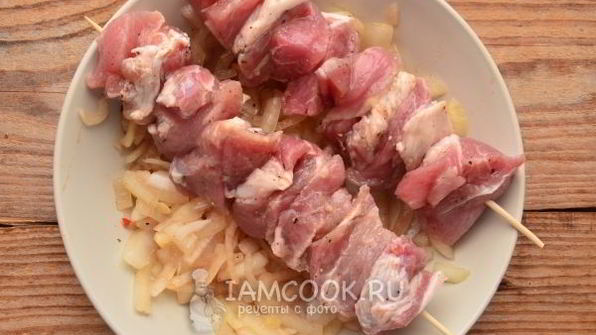 шашлык из свинины в фольге в духовке