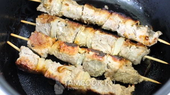 шашлык из свинины в мультиварке