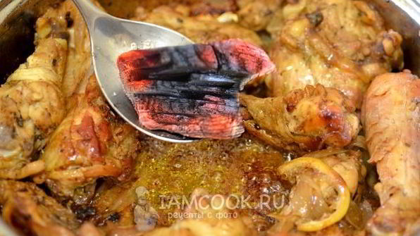 шашлык на сковороде