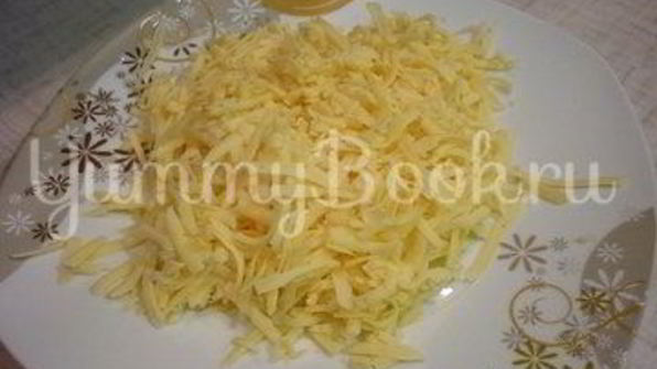 зеленые сырно-картофельные шашлычки на шпажках